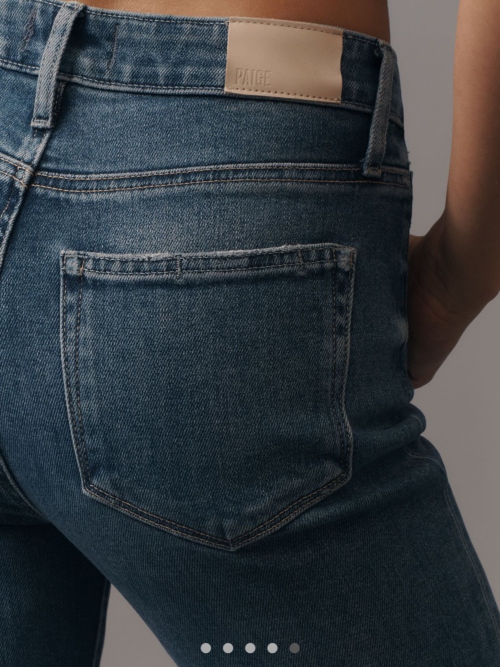 Anthropologie PAIGE Laurel Canyon 32 High-Rise Bootleg Jeans - Picture 3 of 6